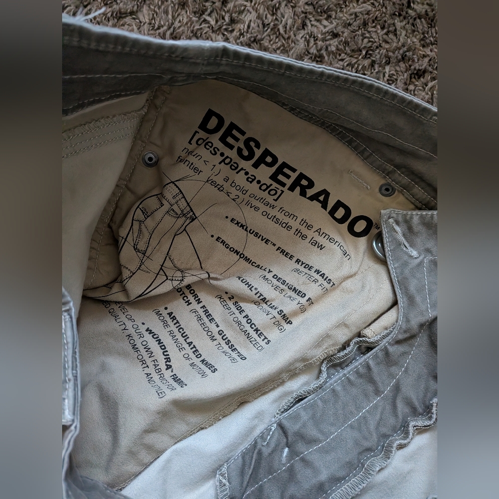 Kuhl Desperado Cotton Outdoor Stretch 32" Pants Men's 34 - Picture 4 of 9